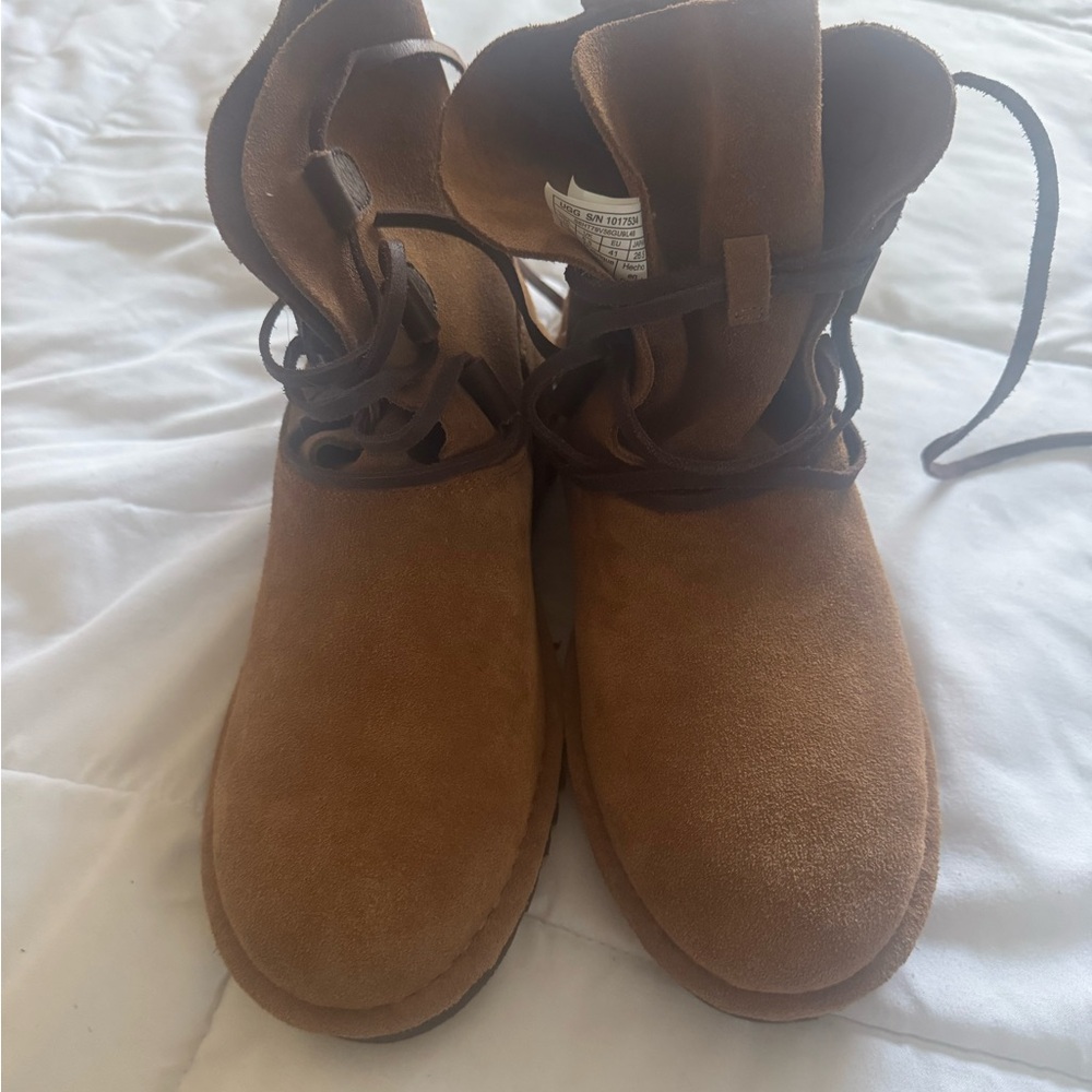 Women's brown suede UGG boots